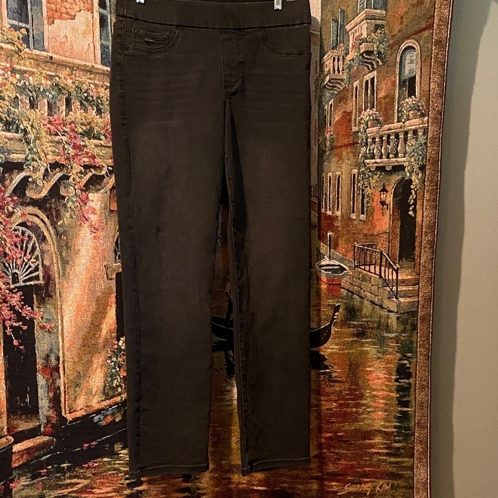3 for $15Nine West Women's Straight Leg Jeans - Black